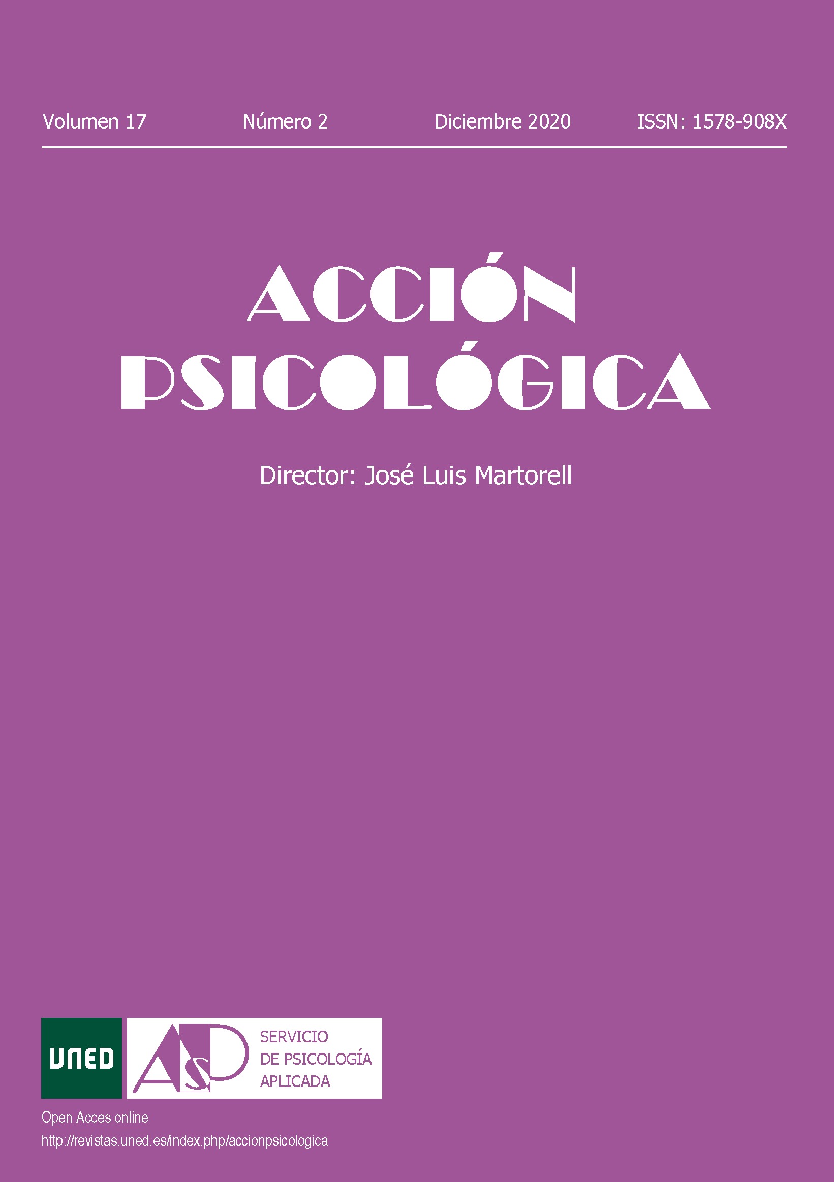 					Ver Vol. 17 Núm. 2 (2020): Selección de artículos de temática libre [Selection of articles]
				