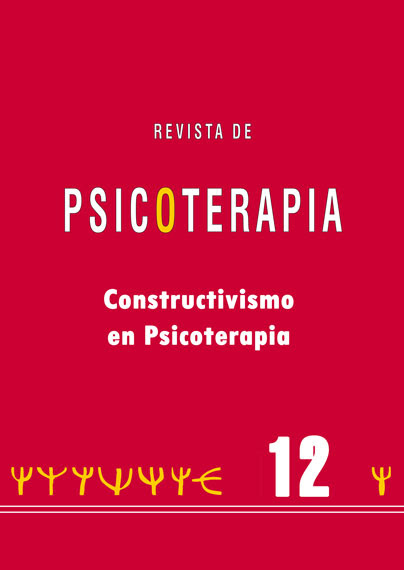 					Ver Vol. 3 Núm. 12 (1992): Constructivismo en psicoterapia
				